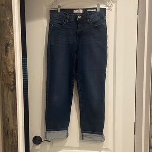 Angels Dark Blue Ankle Jeans